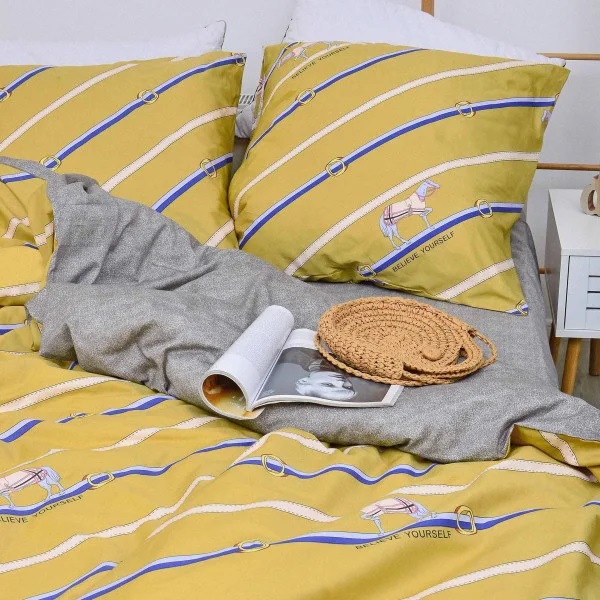 Постільна білизна полуторна Viluta Сатин Twill 549-1-5 210х143 см