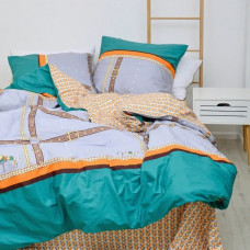 Постільна білизна полуторна Viluta Сатин Twill 552-1-5 210х143 см