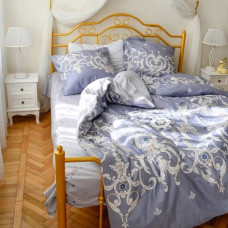 Постільна білизна полуторна Viluta Сатин Twill 566-1-5 210х143 см