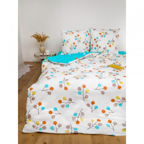 Постільна білизна полуторна ТЕП Everyday collection Smiley Branch 2-03743-24036 150х215 см