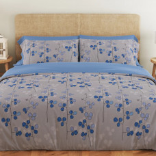 Постільна білизна полуторна ТЕП Soft dreams Blue Flowers 2-03857-29160 150х220 см