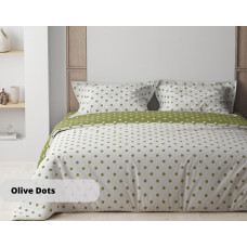 Постільна білизна сімейна ТЕП Happy Sleep Olive Dots ТЕП 2-03797-25065 150х215х2 см