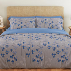 Постільна білизна сімейна ТЕП Soft dreams Blue Flowers 2-03860-29163 150х215х2 см