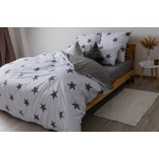 Постільна білизна сімейна ТЕП Soft dreams Morning Star Grey 2-03860-25307 150х215х2 см сіра