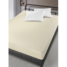 Простирадло на резинці Arya Сатин London AR-A107300-creamy 180х200х30 см кремова