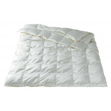 Ковдра "Зима - Літо" на кнопках закрита однотонна холлофайбер (Мікрофібра) Двоспальна 180х210 54824