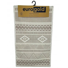 Набір килимків для ванної Eurogold Marina BRT0196 2 предмети бежевий