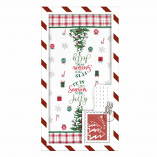 Набір рушників Ardesto Christmas Tree ART3863HTB 38х63 см 2 шт