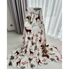 Плед флісовий Dushka Home Merry Christmas 1 20999 160х215 см