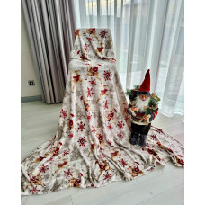 Плед флісовий Dushka Home Merry Christmas 3 21003 160х215 см