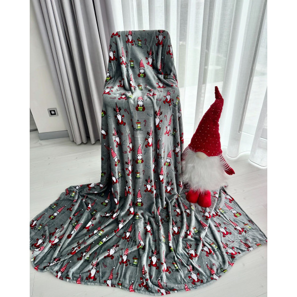 Плед флісовий Dushka Home Merry Christmas 5 21008 200х230 см