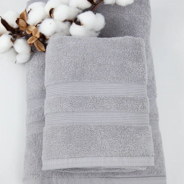 Рушник банний ТЕП Tender Touch Silver Р-04139-27904 70х140 см сріблястий