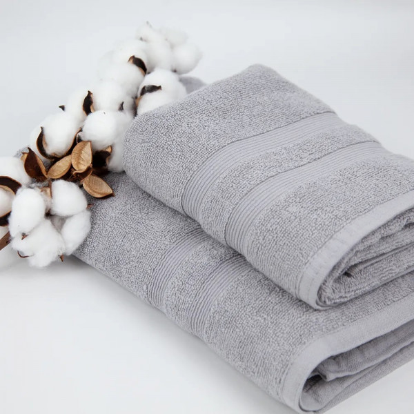 Рушник банний ТЕП Tender Touch Silver Р-04139-27904 70х140 см сріблястий