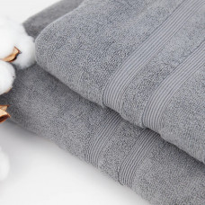 Рушник для обличчя банний ТЕП Tender Touch Stone Grey Р-04137-27879 50х90 см кам'яно-сірий
