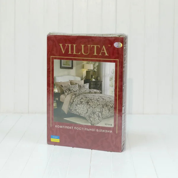 Постільна білизна євро Viluta Ранфорс 17114-E 220х200 см