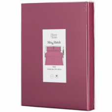 Простирадло Ardesto Mix MatСh ART2426FSR 240х260 см бордовий