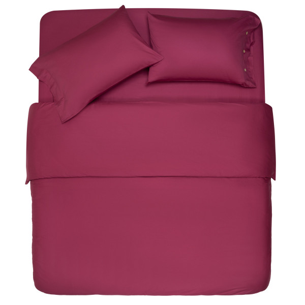 Простирадло Ardesto Mix MatСh ART2426FSR 240х260 см бордовий