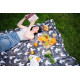 Плед Ardesto Flannel Лами ART0114PB 160х200 см сірий