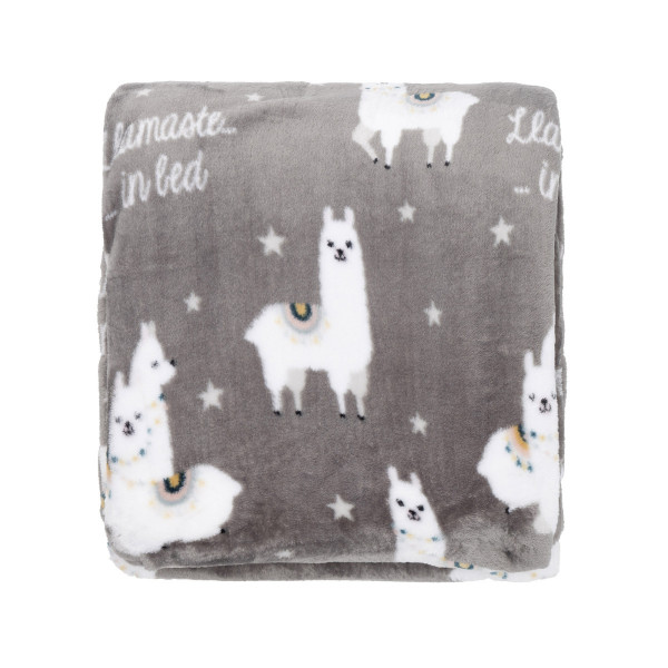 Плед Ardesto Flannel Лами ART0114PB 160х200 см сірий