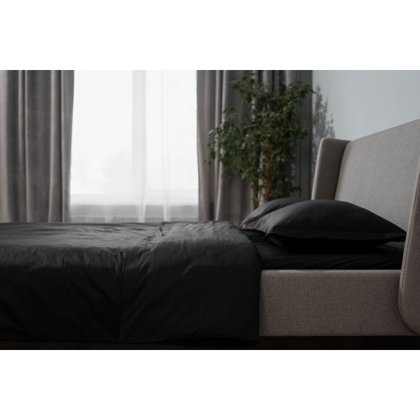 Підковдра Ardesto Mix Match Premium ART1622DVL 160х220 см чорний