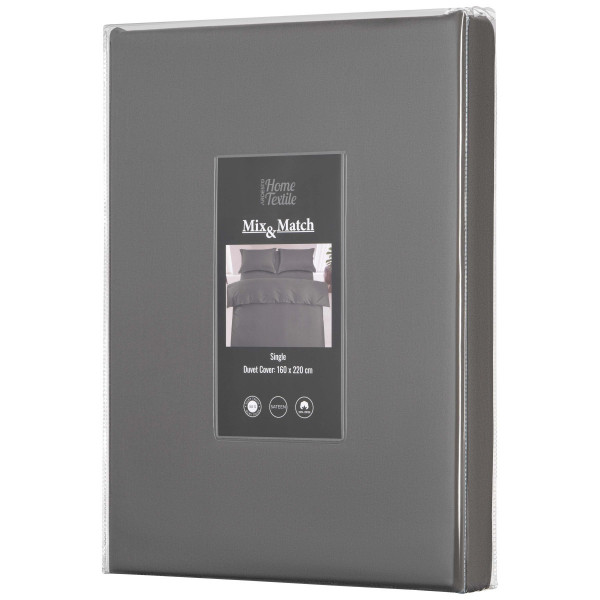 Підковдра Ardesto Mix MatСh Premium ART1622DVY 160х220 см сірий