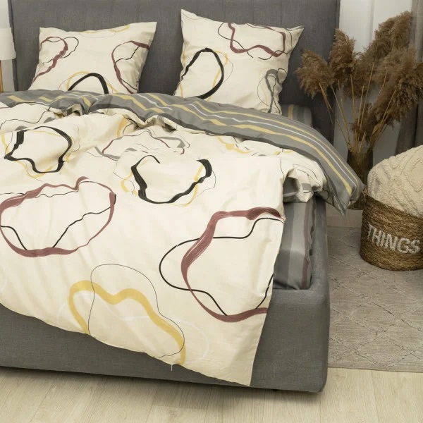 Постільна білизна двоспальне Viluta Сатин Twill 736-2 210х175 см
