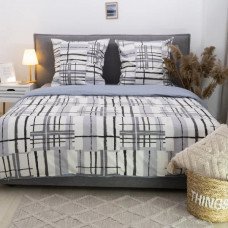 Постільна білизна євро Viluta Сатин Twill 701-E 220х200 см