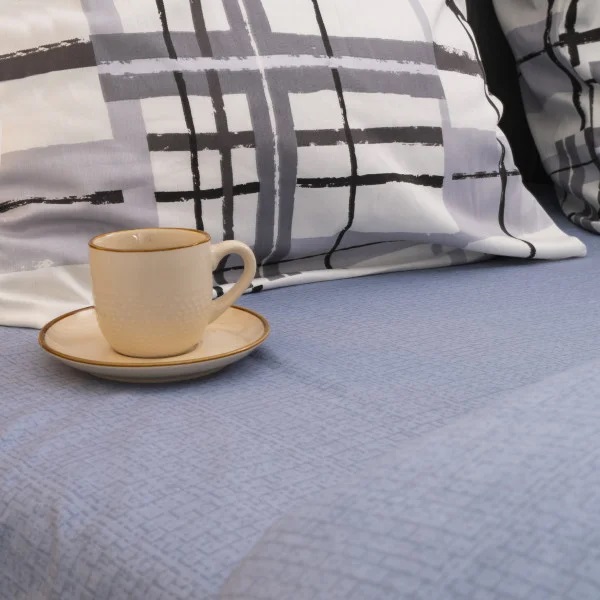Постільна білизна євро Viluta Сатин Twill 701-E 220х200 см