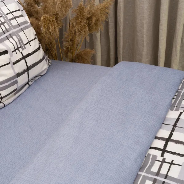 Постільна білизна євро Viluta Сатин Twill 701-E 220х200 см