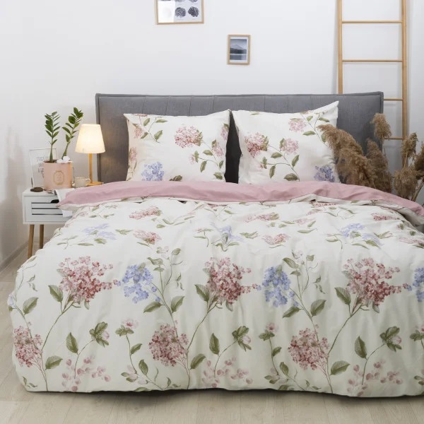 Постільна білизна євро Viluta Сатин Twill 714-E 220х200 см