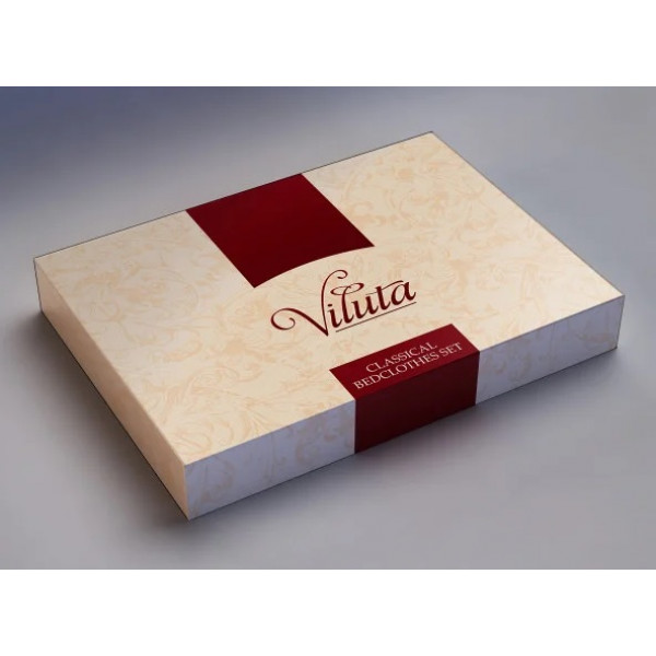Постільна білизна євро Viluta Сатин Twill 719-E 220х200 см