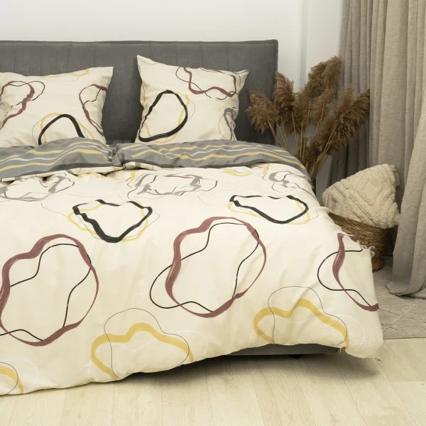 Постільна білизна євро Viluta Сатин Twill 736-E 220х200 см