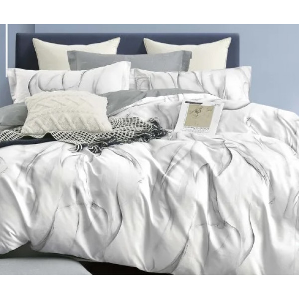Постільна білизна євро Viluta Сатин Twill 739-E 220х200 см