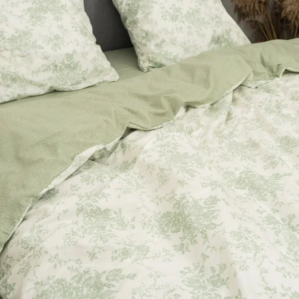 Постільна білизна євро Viluta Сатин Twill 741-E 220х200 см