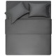 Постільна білизна Ardesto Mix MatСh ART1622SD 180х240 см сіра