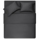 Простирадло Ardesto Mix MatСh Premium ART1824FSY 180х240 см сіра