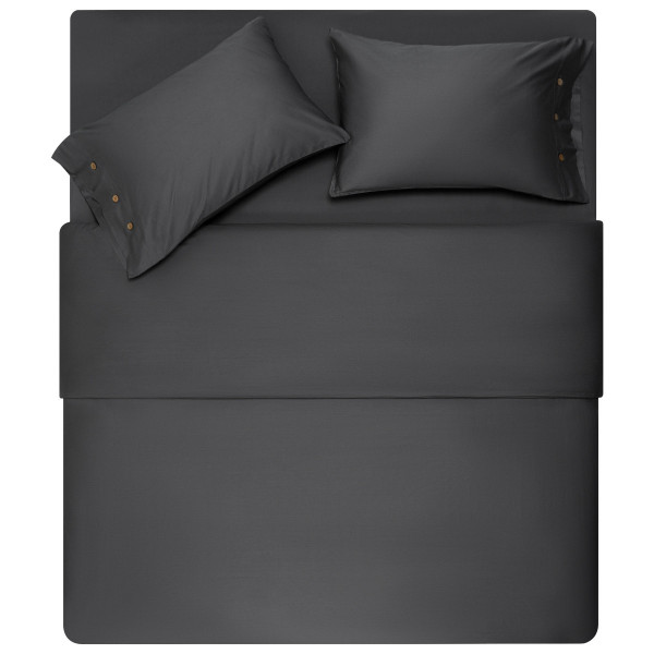 Простирадло на гумці Ardesto Mix MatСh Premium ART1620FSY 160х200+30 см сіра