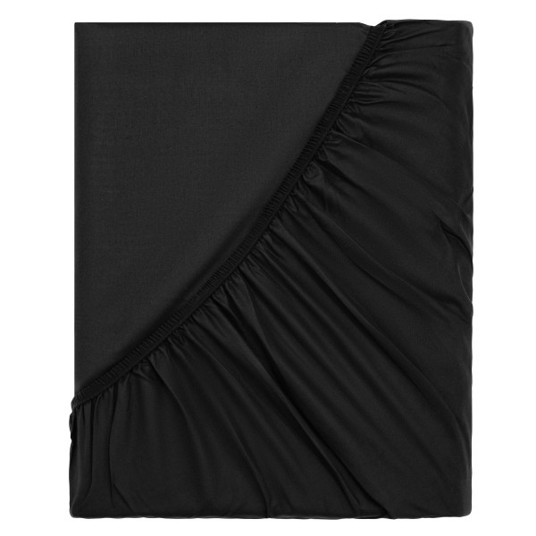 Простирадло на гумці Ardesto Mix MatСh Premium ART1820FSL 180х200+30 см чорна