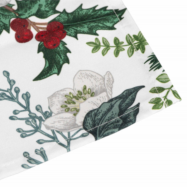 Раннер Ardesto Happy Holidays ART01HG 40х140 см зелений гостролист