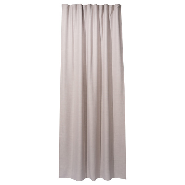 Штора рогожка Ardesto ART1020LG 150х270 см світло-сіра