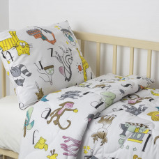 Ковдра дитяча ТЕП LITTLE FRIENDS Animal Alphabet 1-04770_33968 105x140 см