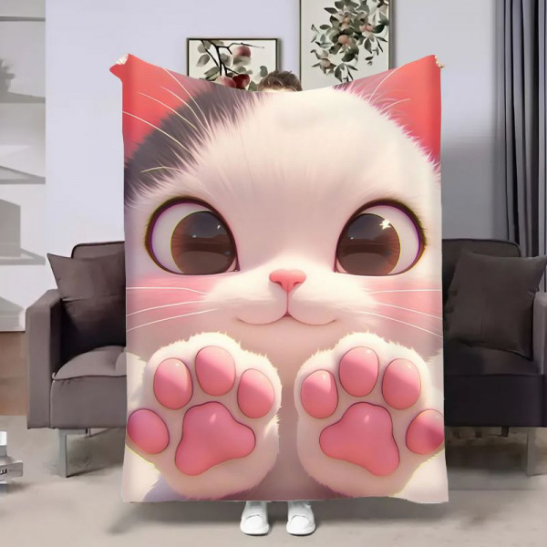 Плед 3D Котячі обіймашки 17964 135х160 см