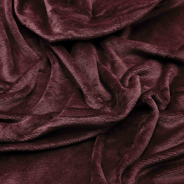 Плед Ardesto Flannel ART0221SB 160х200 см бургунді