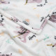 Плед Ardesto Flannel Лінивці ART0115PB 160х200 см білий