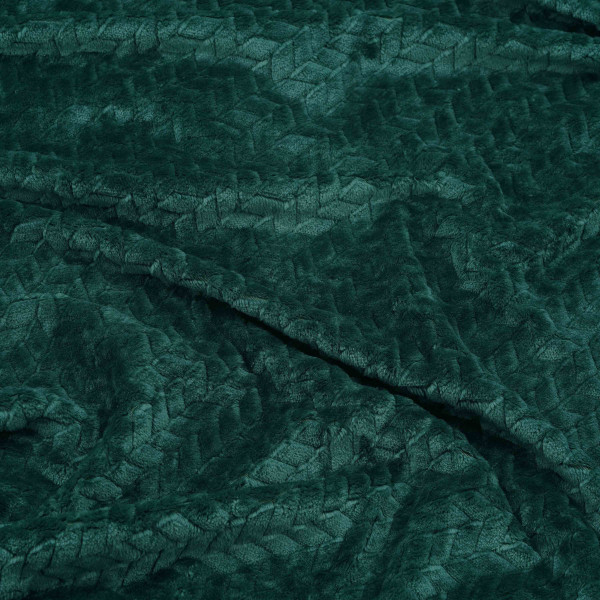 Плед Ardesto JaСquard Braid ART0208JB 200х220 см смарагдовий