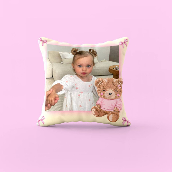 Подушка 3D метрика Дитячі спогади 4447_D 17897 35х35 см