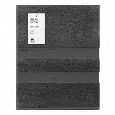 Рушник для обличчя Ardesto Splendid ART2350DG 50х90 см темно-сірий