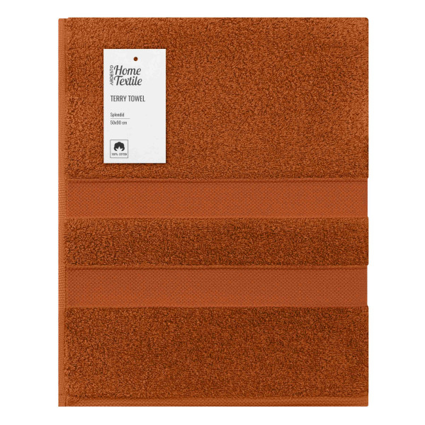 Рушник для обличчя Ardesto Splendid ART2350TE 50х90 см теракотовий