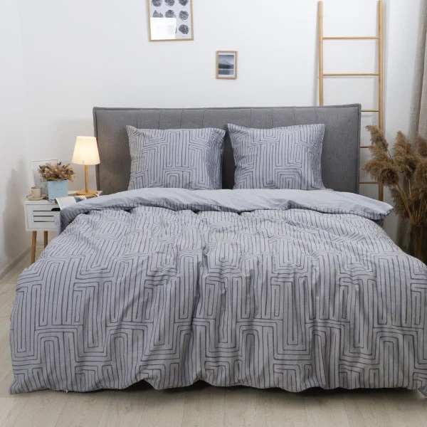 Постільна білизна євро Viluta Сатин Twill 724-E 220х200 см