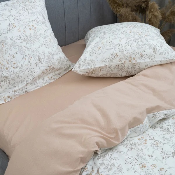 Постільна білизна євро Viluta Сатин Twill 727-E 220х200 см